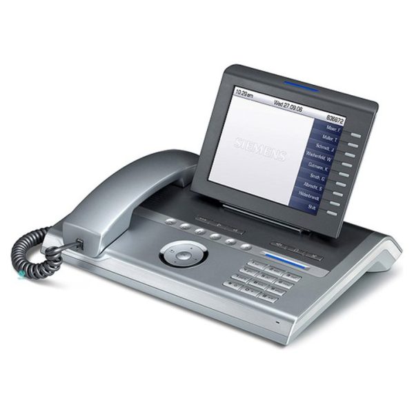 تلفن Unify OpenStage 80 HFA V2 رنگ نقره‌ای-آبی – مدل: L30250-F600-C103