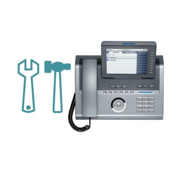 خدمات تعمیر (Repair Service) برای OpenStage 80 G SIP Silver-Blue